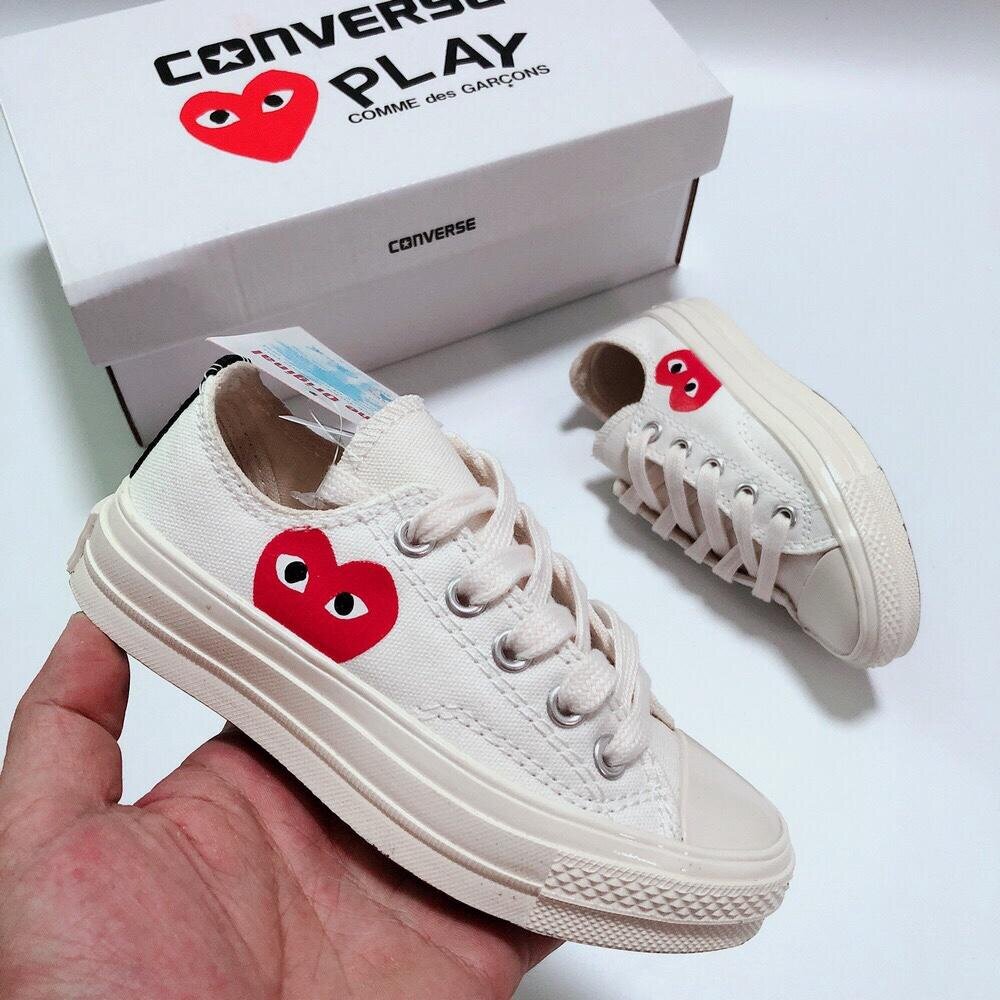 CDG x Converse chuck all star 1970s for kids shoes boy s and girl s