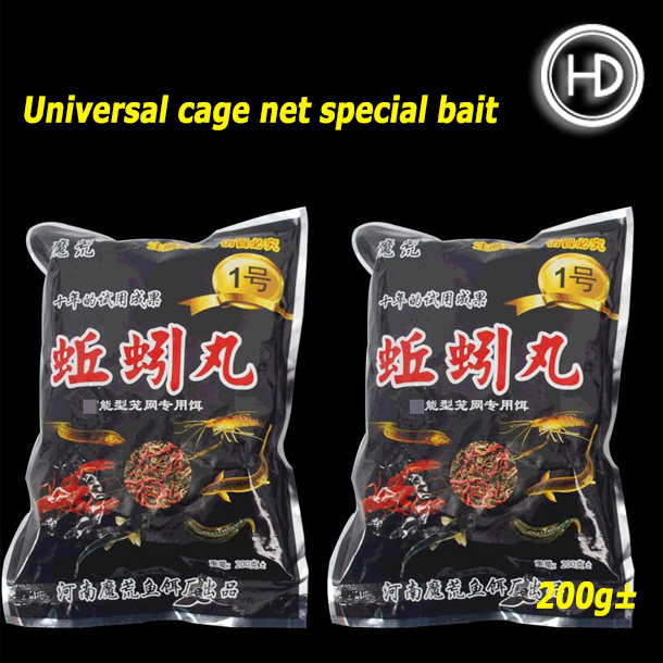 Mồi viên trùn quế, mồi lươn dạng hạt, mồi chạch tôm hùm đóng túi, mồi lồng lưới