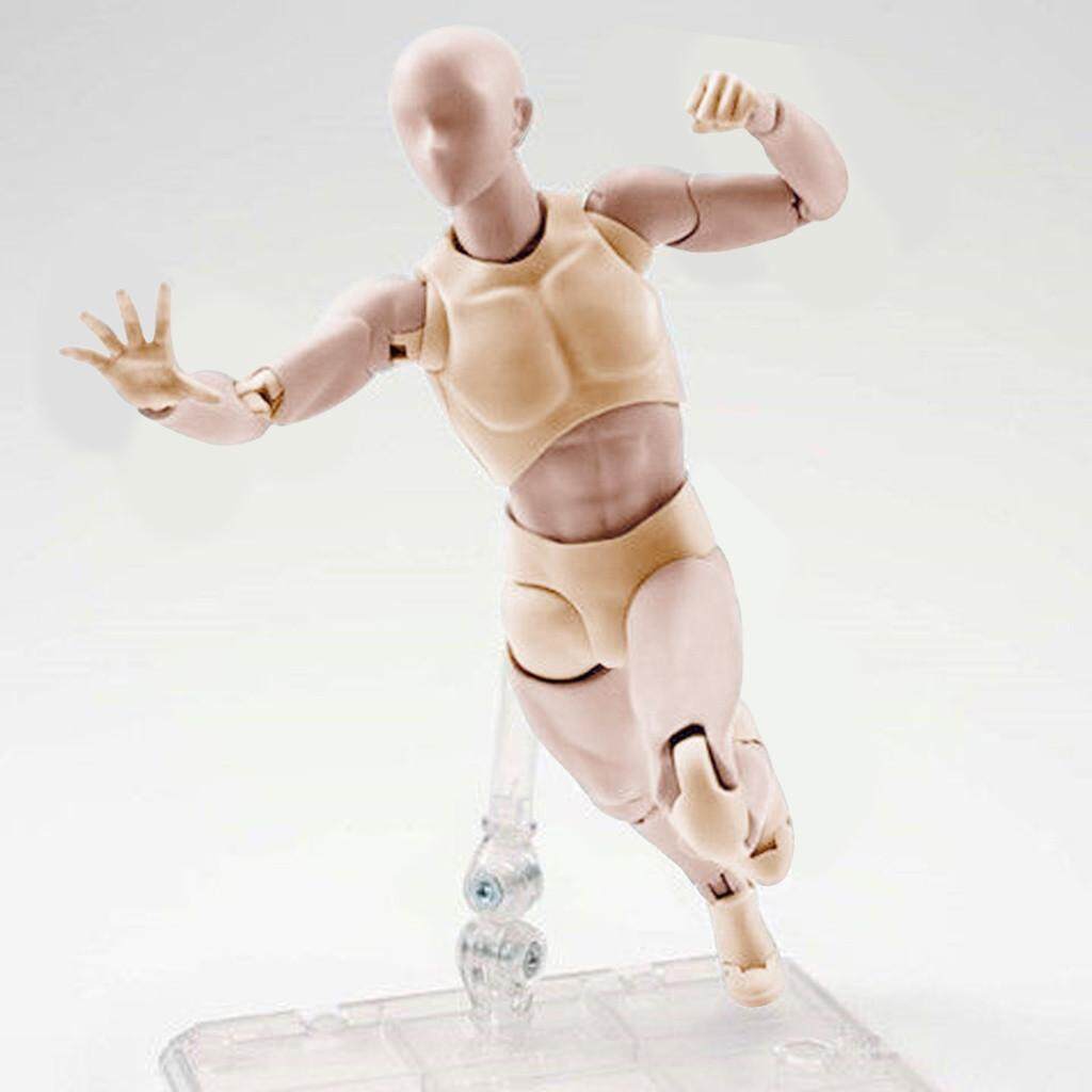 ♂ภาพวาดตัวเลขสำหรับศิลปินตุ๊กตาขยับแขนขาได้ชุดหุ่นมนุษย์ Man Woman ชุด