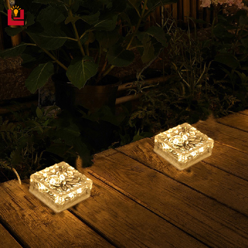 Yonuo đèn led đèn năng lượng mặt trời tấm pin mặt trời đèn sàn gạch đèn bãi cỏ đèn trang trí ngoài trời đèn sân vườn đèn cảnh quan đèn sân vườn