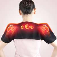 Calistouk Unisex Heat Therapy Pad Belt Shoulder Protector Support Body Muscle Pain Relief Accessory