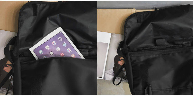 One-shoulder bag men fashion brands working style bag student casual ins Harajuku dead flying satchel female functional messenger bag