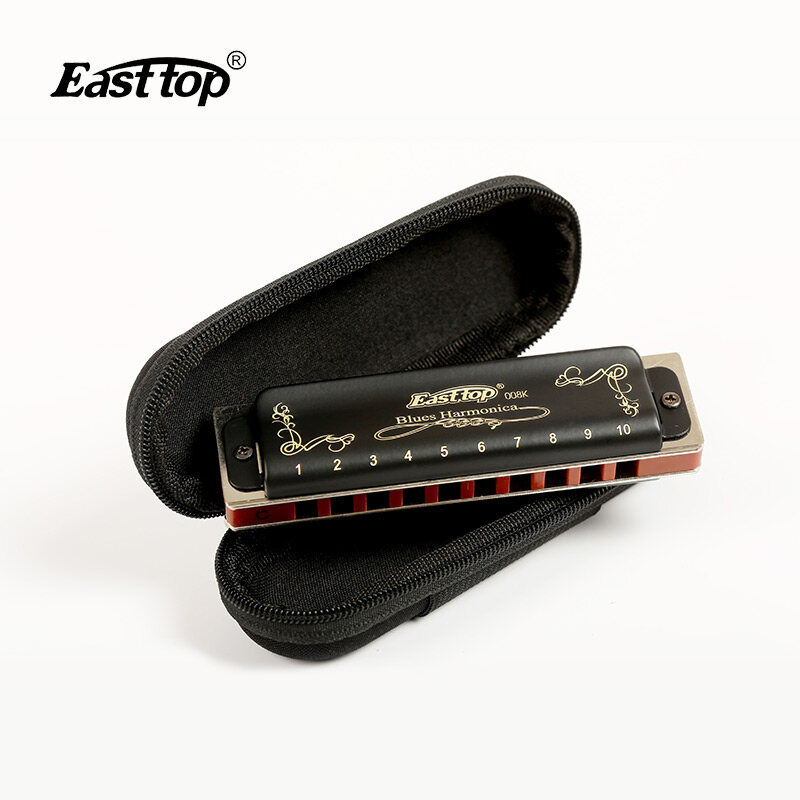 Easttop Harmonica 10 Lỗ 20 Giai Điệu Diatonic Blues Harmonica Miệng Organ Với Trường Hợp Top Grade Cho Người Chơi Chuyên Nghiệp Người Mới Bắt Đầu Học Sinh Trẻ Em Trẻ Em Món Quà Sinh Nhật