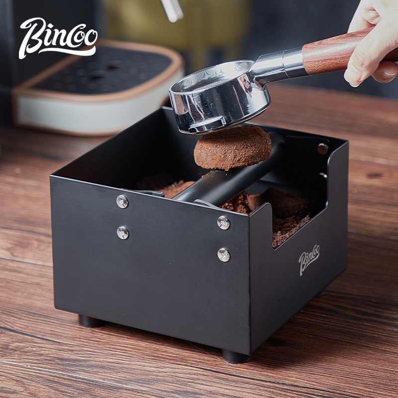 Bincoo bã cà phê Thùng quầy bar bột xỉ xô Máy pha cà phê chống trượt thép không gỉ gõ xỉ hộp