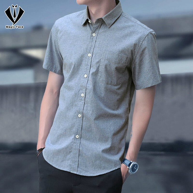 YIPINYOUYOU丨Men's solid color jacket or base casual shirt for men