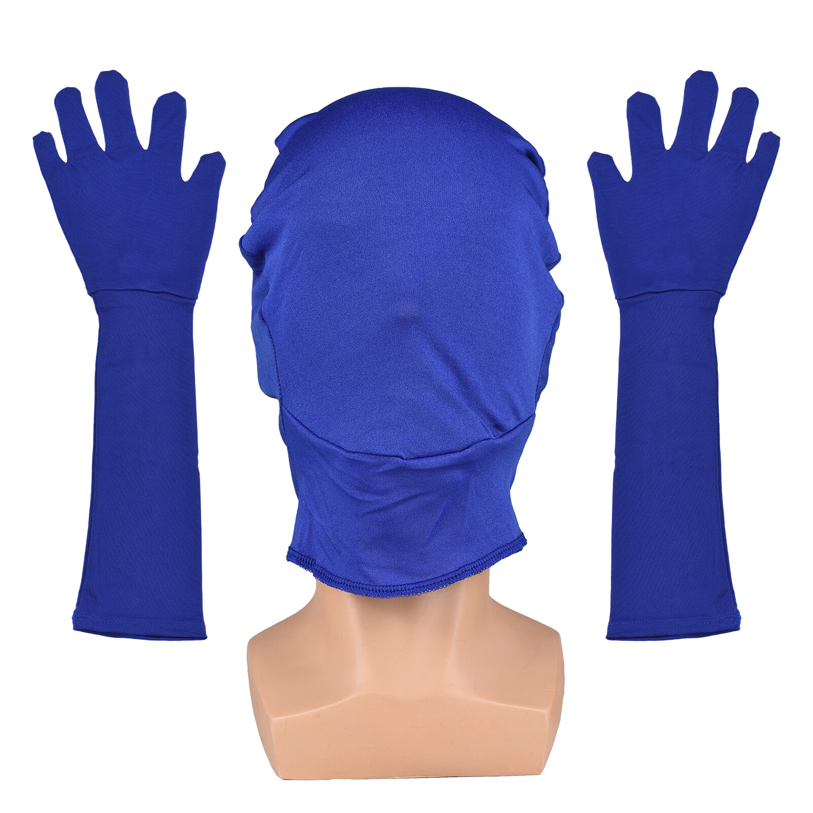 Màu xanh lá cây chroma key mask găng tay mũ trùm đầu chromakey găng tay hiệu ứng vô hình nền chroma keying găng tay màu xanh lá cây mặt nạ cho màn hình màu xanh lá cây chụp ảnh video