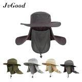 JvGood Thời Trang Mùa Hè Ngoài Trời Chống Nắng Câu Cá Nông Dân Làm Vườn Mũ Cổ Mặt Flap Hat Rộng Vành