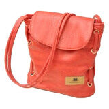 Premium PU Leather Crossbody Bag Watermelon Handbeg Wanita Red