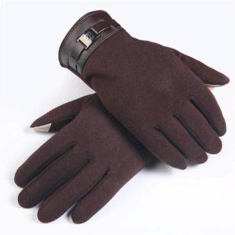 Image result for women touch screen full finger winter warm weaved knit wrist-gloves