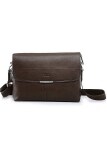 (RAYA 2019) SoKaNo Trendz Premium POLO 3001 Horizontal Leather Bag- Dark Brown