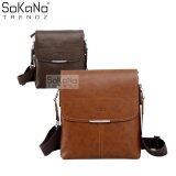 (RAYA 2019) SoKaNo Trendz Premium POLO 3001 Vertical Leather Bag- Light Brown