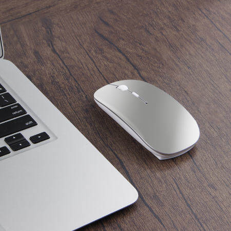 Wireless Bluetooth Mouse for Apple MacBook - Mute Gaming Mouse