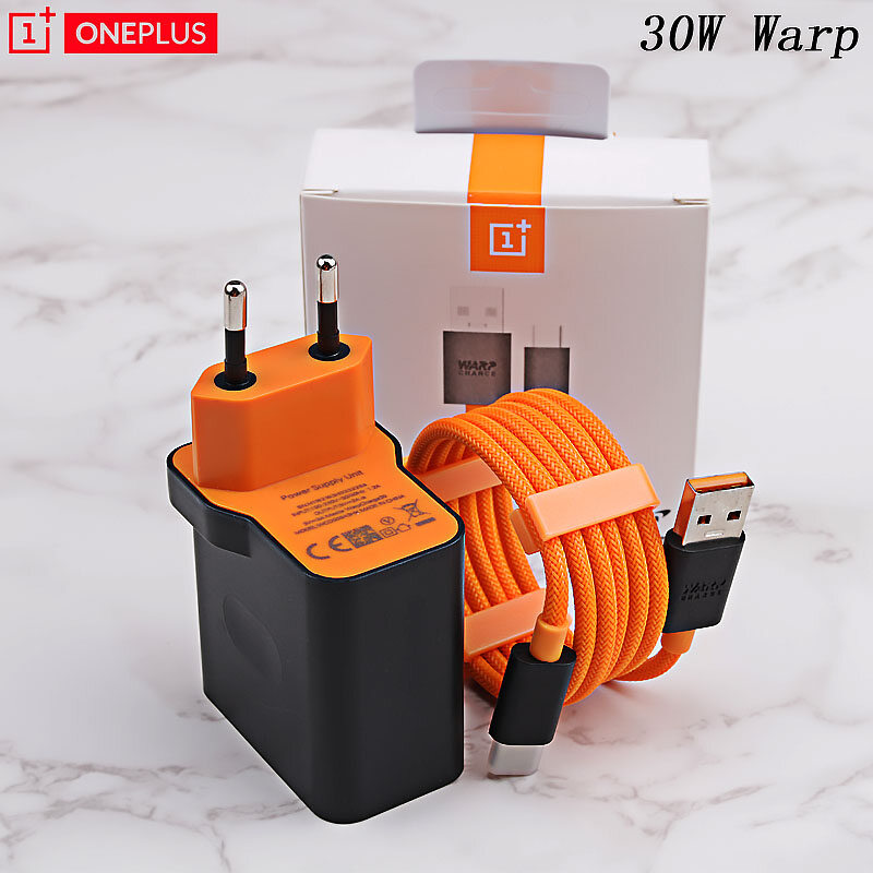 Bộ sạc oneplus 7t pro mclaren 30w eu warp 5v 6a chính hãng với cáp type-c sạc nhanh 6a cho oneplus 7t 7 pro 6t 6
