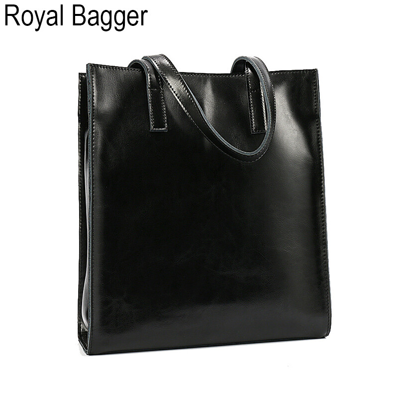Royal bagger túi xách cho phụ nữ cô gái da bò thật 2020 túi đeo vai mới thời trang thanh lịch túi xách mua sắm cho nữ