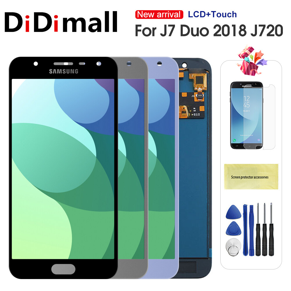 Giảm Giá Sm-J720F Cho Samsung Galaxy J7 Duo J720 Lcd J720F Bộ Số Hóa Màn  Hình Lcd Bộ Phận Thay Thế Lắp Ráp Có Thể Điều Chỉnh Độ Sáng - Beecost