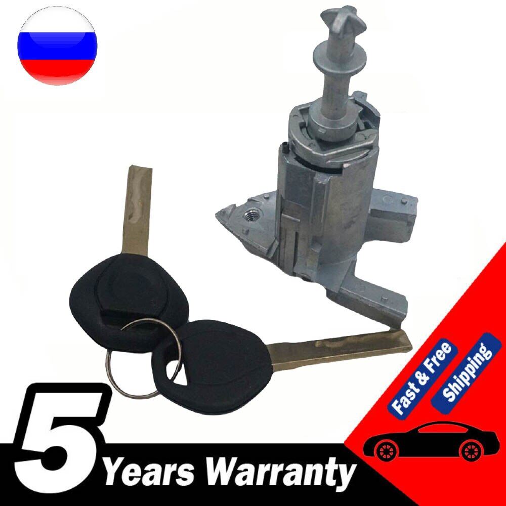 51217035421 left driver car door lock cylinder barrel assembly with 2 keys for bmw x5 e53 2000 2001 2002 2003 2004 2005 2006