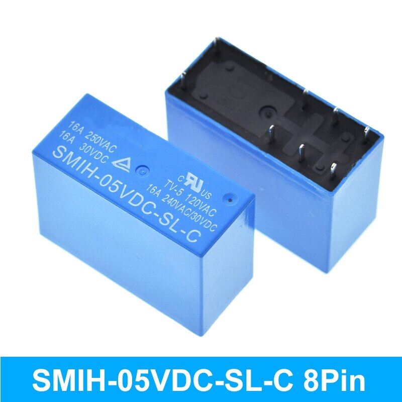 1 chiếc rơ le 6 chân/8 chân smih-05v 12v 24vdc-sl-a -sl-c 250v 16a smih-05vdc-sl-a smih-12vdc-sl-a smih-24vdc-sl-a smih-05vdc-sl-c