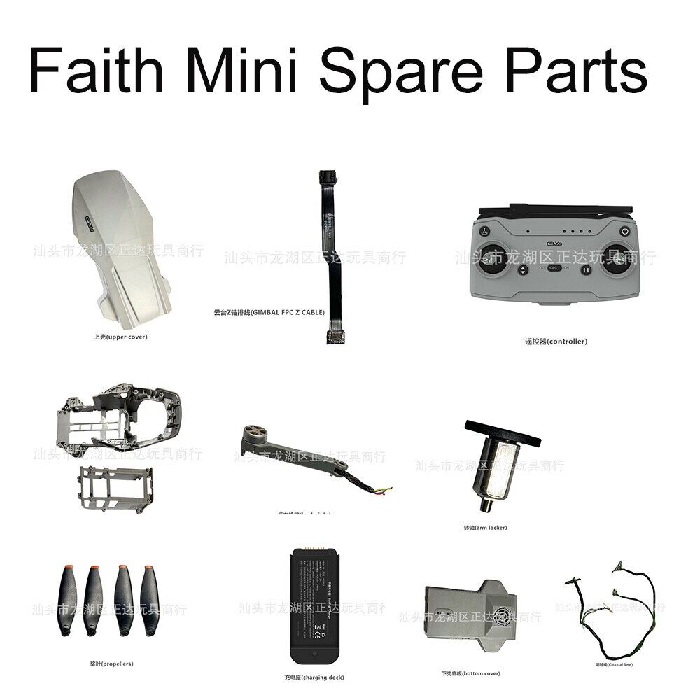 CFLY Faith Mini RC Drone Spare Parts Blade Propellers Body Shell Remote