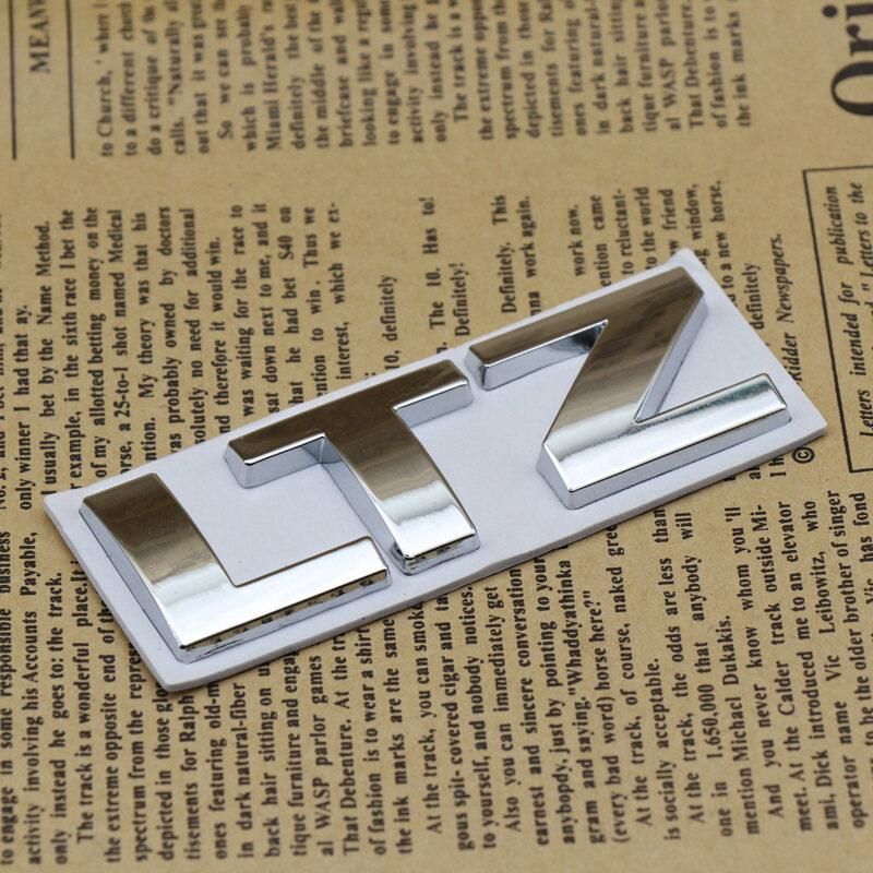 1 Miếng Dán Xe Hơi Miếng Dán Kim Loại 3D Đề Can Biểu Tượng Huy Hiệu Ô Tô Logo LTZ Cho Chevrolet Cruze Colorado Trailblazer Camaro Spark Sail Trax Suburban Malibu Corvette Tahoe Phụ Kiện Xe Hơi