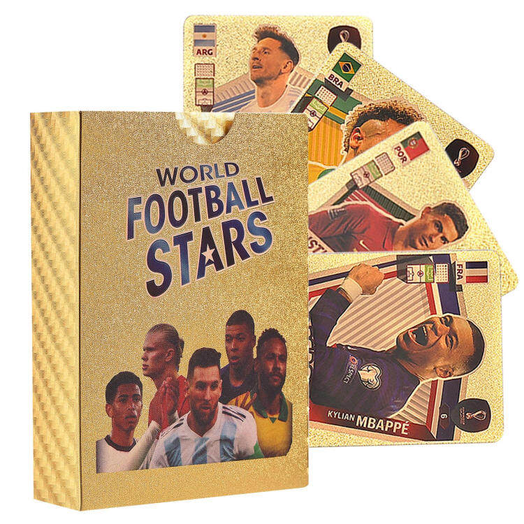 Football Card Games Football Player Fan Cards 50 Sheets Football Player