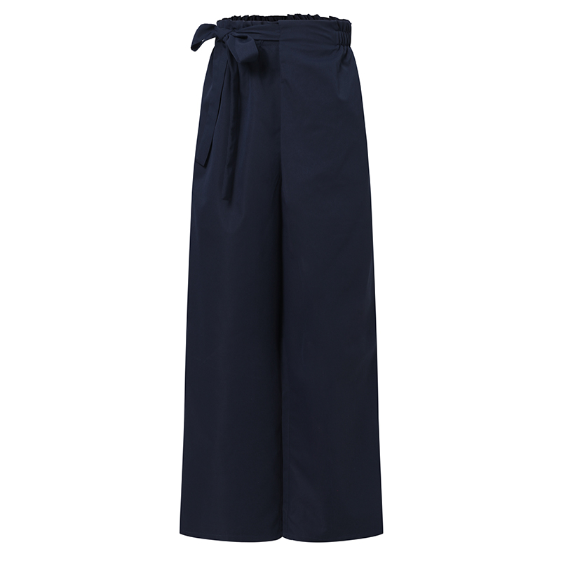 Zanzea quần culottes nữ quần chino ống rộng quần dài lưng thun #6 cle