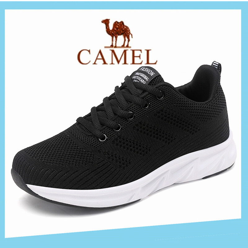 Camel giày nữ giày thể thao Giày thể thao nữ Đôi giầy đen 40 41 42