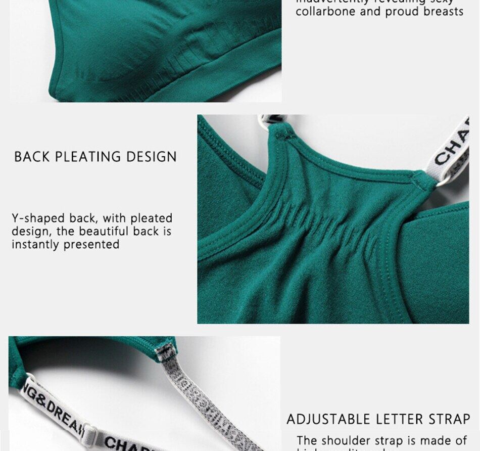 SUPERFLOWER Sports Bra Yoga Fiess Sports Quick Drying Running Gym Training Shockproof Underwear_voghion.com