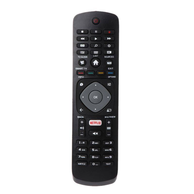 Bộ Điều Khiển Điều Khiển Từ Xa Màu Đen Đa Năng Thay Thế Cho TV Thông Minh Philips NETFLIX 398GR08BEPHN0012HT 1635008714 43PUS6162 398GR08BEPHN0011HL