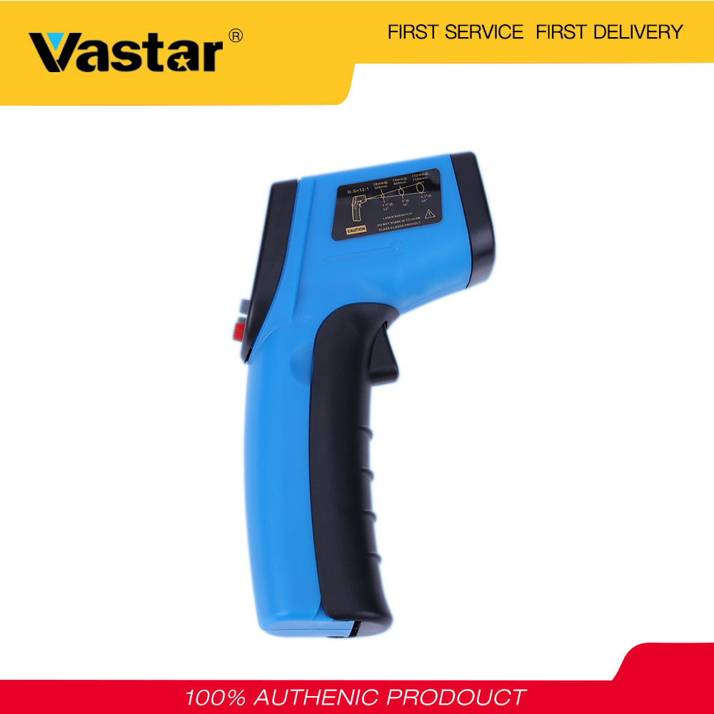 (Sẵn Sàng) Nhiệt Kế Nhiệt Độ Hồng Ngoại Kỹ Thuật Số Vastar Với Mục Tiêu Chính Xác, Cảm Biến Nhiệt Độ Không Tiếp Xúc, Màn Hình LCD Sáng Với Đèn Nền LED (-58 ° F Đến 716 ° F)