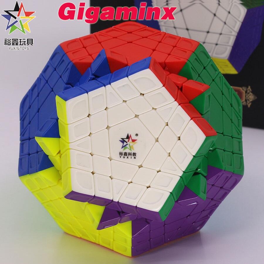 Yuxin Megaminx Huanglong khối Rubik xếp hình k p CUBO 5x5 megaminxeds khối