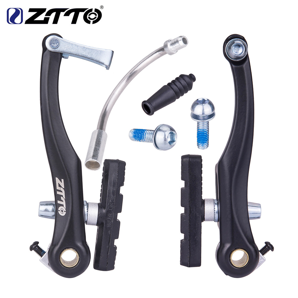 Ztto chất lượng cao xe đạp leo núi xe đạp mtb bmx cruiser tuyến tính kéo v phanh caliper set với má phanh miễn phí vận chuyển 1 cái