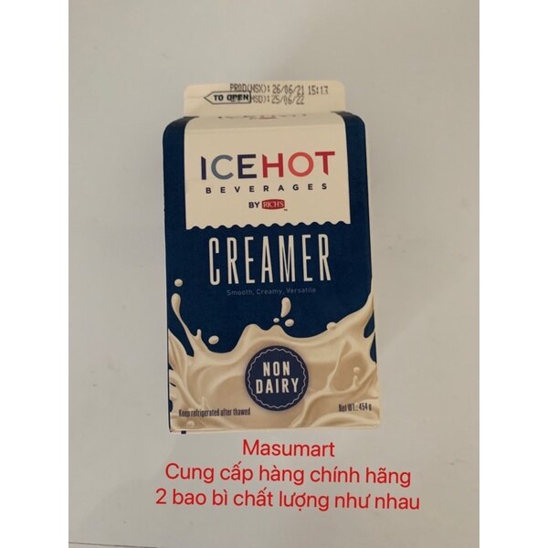 Kem béo thực vật rich's lùn 454g