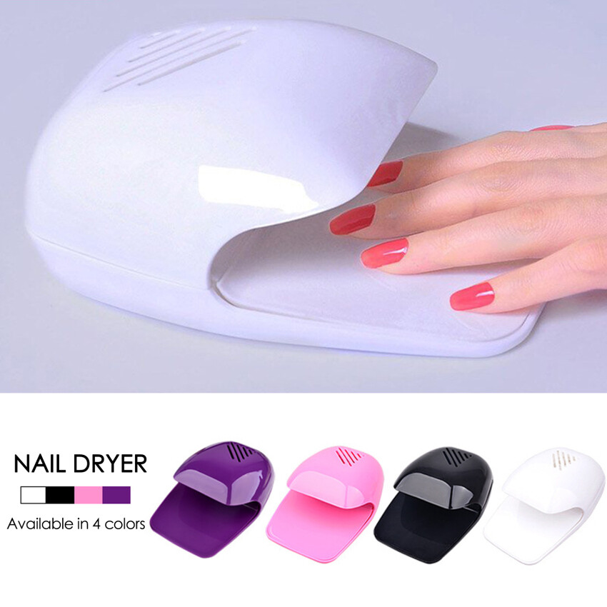 Máy sấy móng tay mini máy sấy không khí sơn móng tay cảm ứng quạt keo sơn móng tay