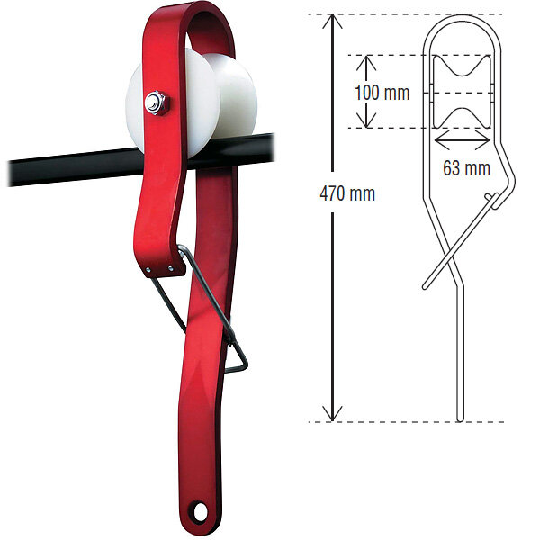 PETZL ROLLCAB Roller for Movement Along Cable ราคา 15,111 บาท*ส่งฟรี