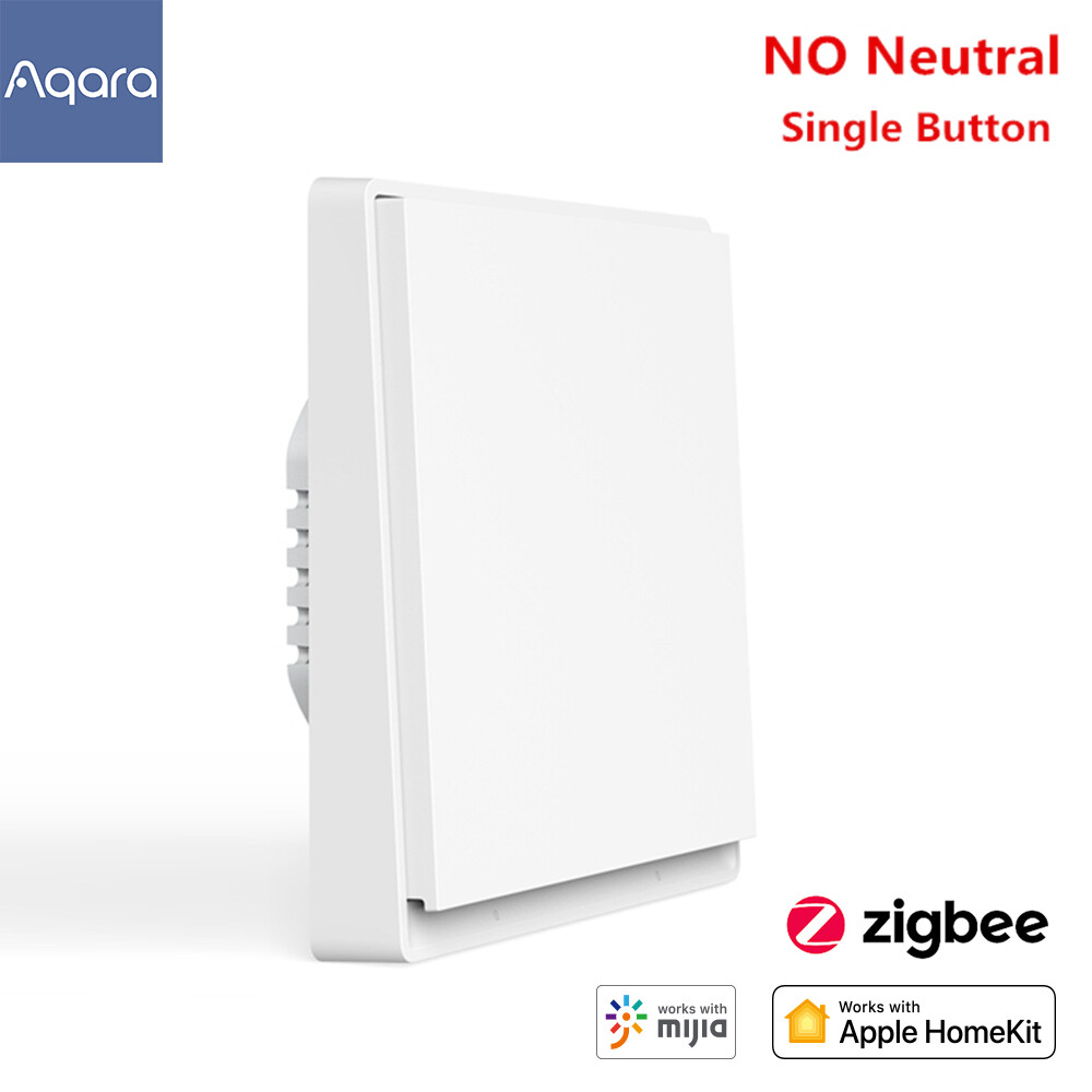 Aqara công tắc gắn tường thông minh công tắc đèn không dây cho nhà thông minh e1 zigbee 3.0 công tắc wifi điều khiển từ xa