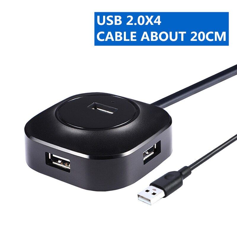 USB 3.0 Bộ chia Hub nhiều hab loại C HUB 2.0 đa hab Expander 4 Hub chia