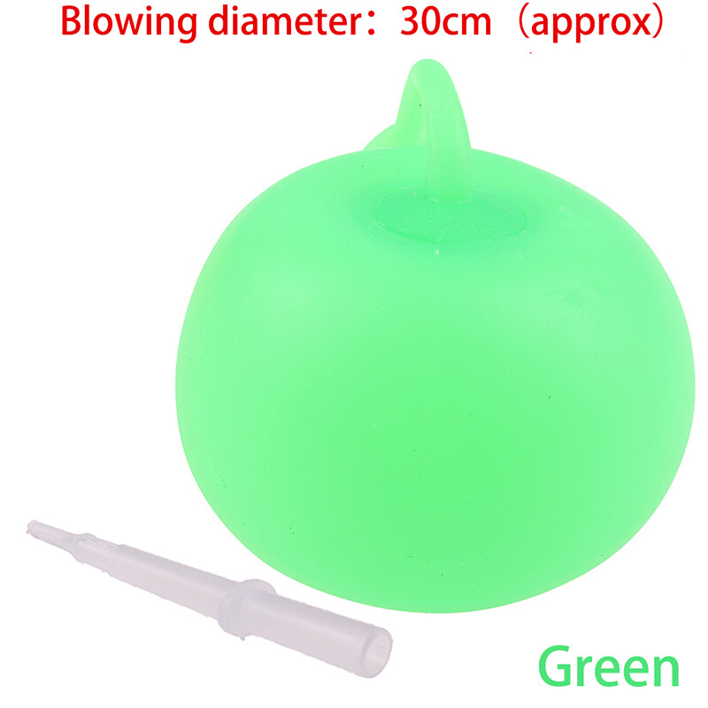 Có thể thổi 30cm Kid bóng bong bóng bóng trong nhà ngoài trời bóng bơm hơi Bóng đồ chơi