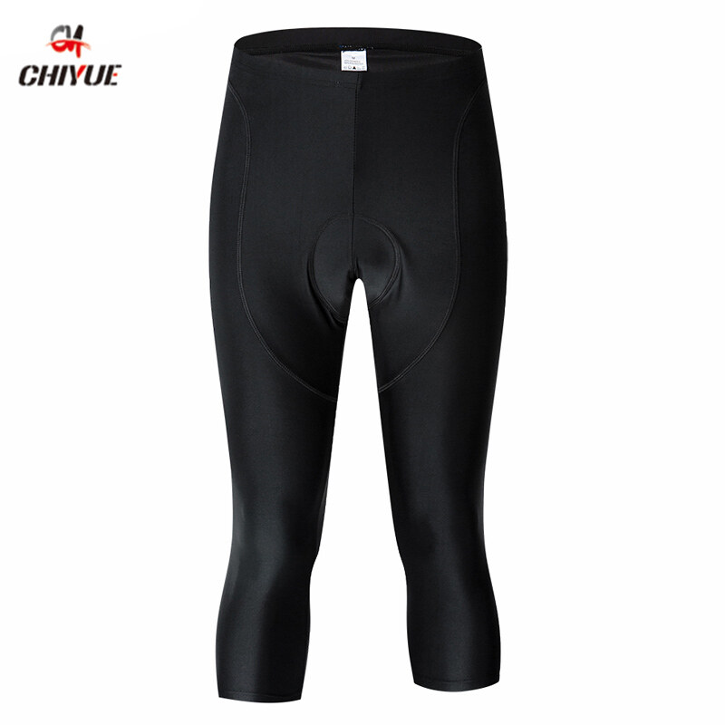 Chiyue Ladies Mountain Biking 3/4 Quần Cưỡi Quần Bó Sát Một Nửa Thoáng Mát Mau Khô Knickers Quần Short Đi Xe Đạp Quần Áo