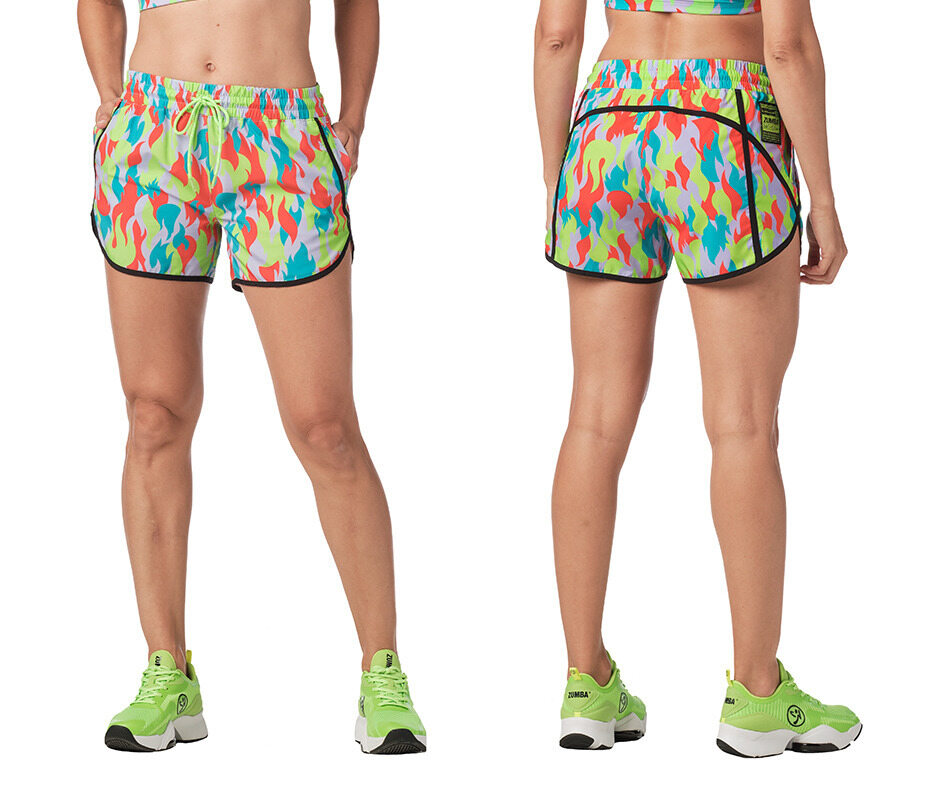 Quần nữ quần quần soóc nam in họa tiết zumba z2b00301