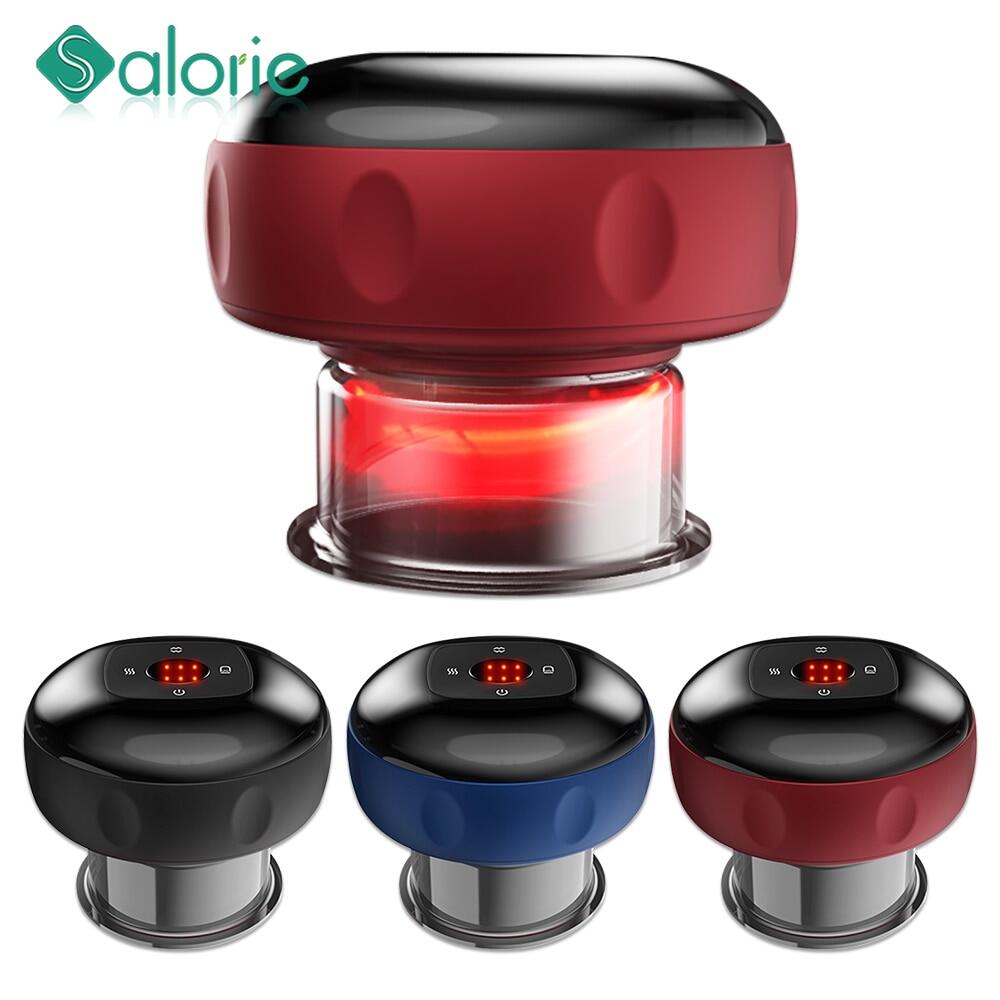 Máy cạo gió giác hơi điện nén nóng cho toàn thân Salorie có màn hình hiển thị rõ ròng D0278