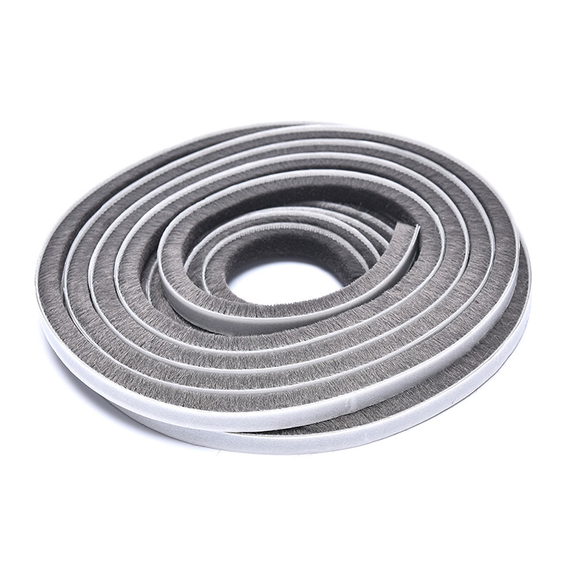 haidianzi 5M Door Window Frame Brush Seal Weather Strip Pile Draught Excluder Insulation