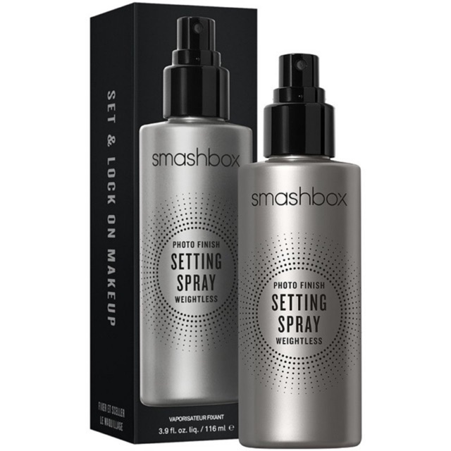 Xịt Khóa Trang Điểm Smashbox Photo Finish Setting Spray Weightless