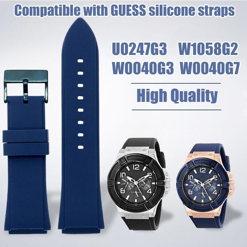 Shop Guess Watch Rubber Strap with great discounts and prices