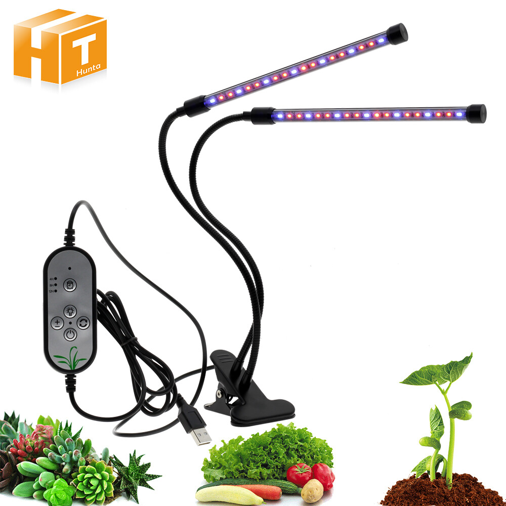 Đèn led trồng cây 5v, đèn usb phyto fitolampy quang phổ đầy đủ có điều khiển, cho cây giống hoa hộp trồng cây đèn sợi trong nhà