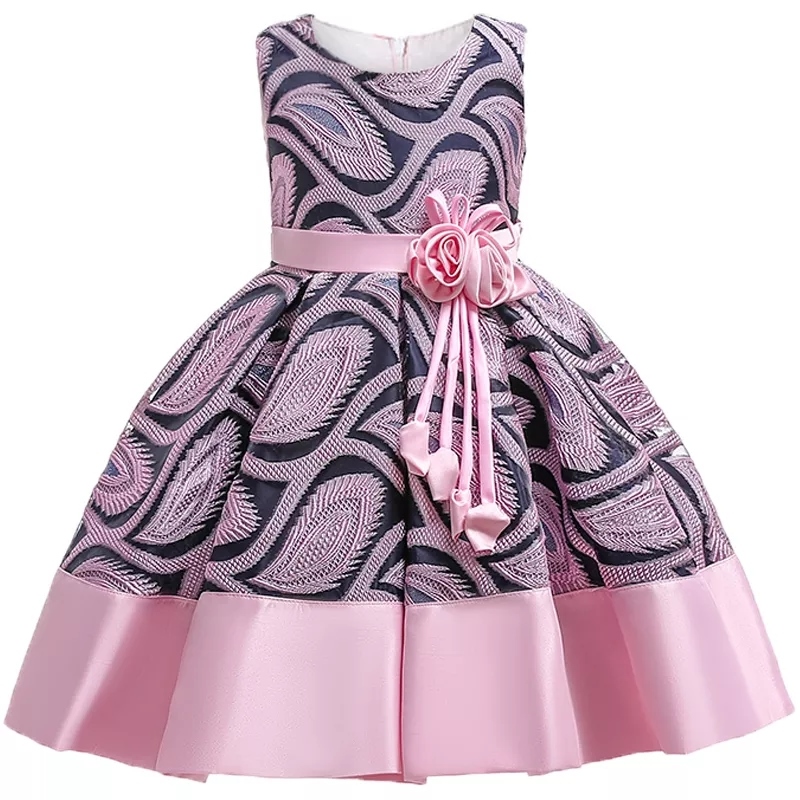 dress for kids girls 7 to 8 dress for kids girls Baby Girls Flower Striped Dress For Girls Floral Wedding Party Dresses Kids Princess Christmas Dress Children Girls Clothing ราคา  379 บาท*ส่งฟรี