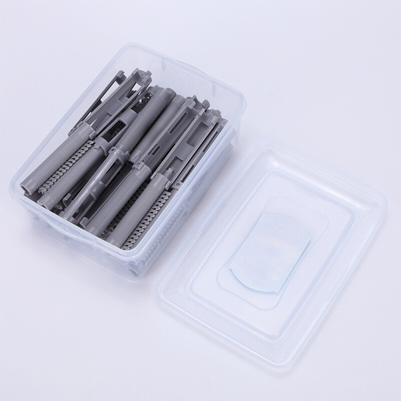 25 cái thanh uốn tóc, kẹp uốn tóc kẹp dụng cụ tạo kiểu tóc kẹp tóc xoăn gợn sóng tóc mịn kiểu tóc khác điều khiển thuận tiện cho tiệm làm tóc chuyên nghiệp