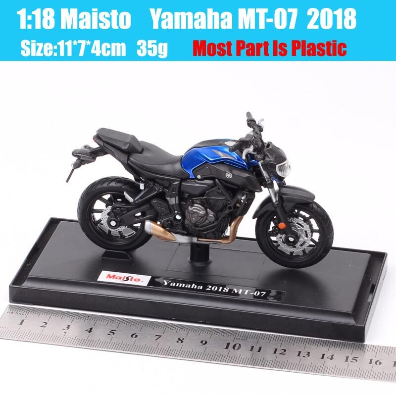 1 18 Scale Maisto 2018 Yamaha MT