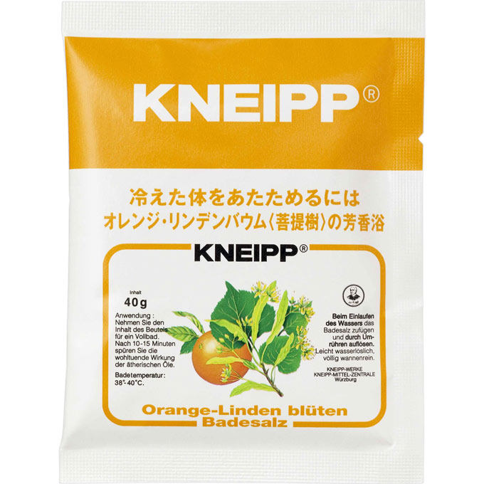 Kneipp Kneipp Bath Salt Orange Lindenbaum 40g Individual packets general Package
