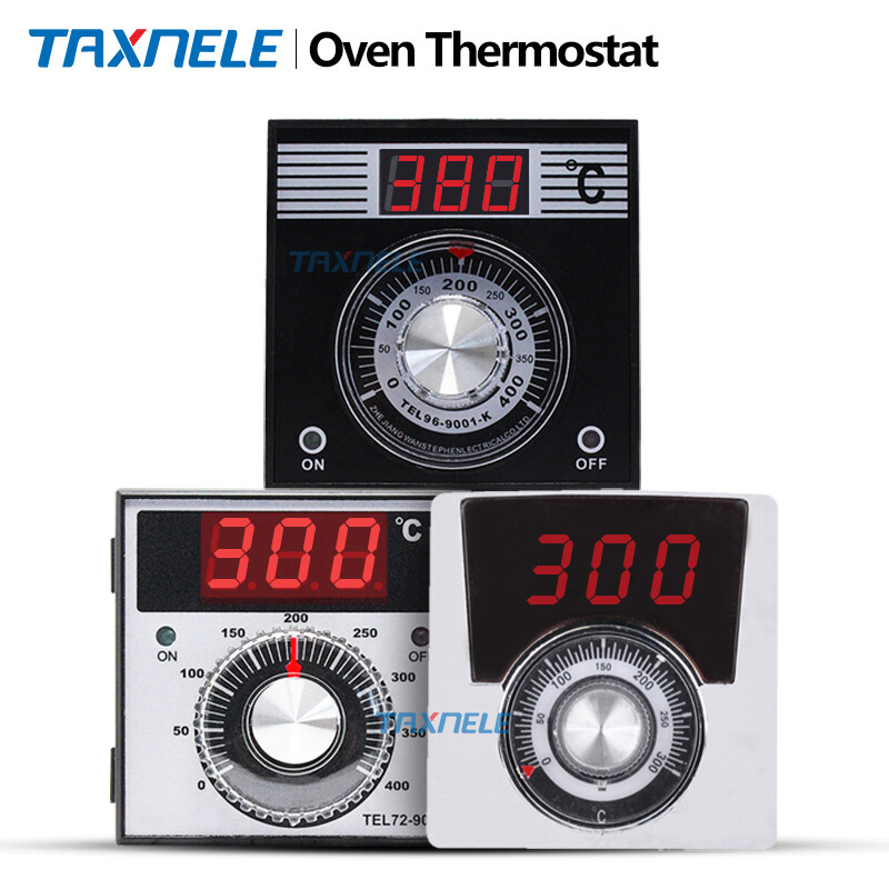 TEL72 TEL96 Kỹ Thuật Số Lò Điều Khiển Nhiệt Độ Núm Điều Chỉnh Nhiệt 400 Độ 96X96Mm 72X72Mm Relay Đầu Ra K Đầu Vào 220V 380V