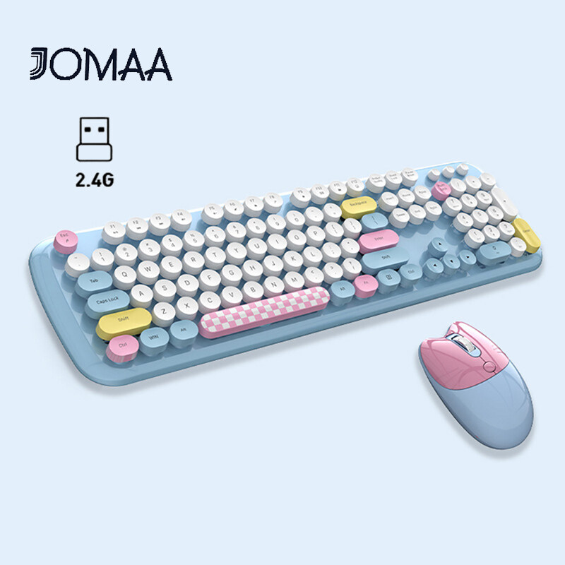 Jomaa & Mofii 2.4G Bàn phím không dây Bộ chuột và bàn phím không dây Combo